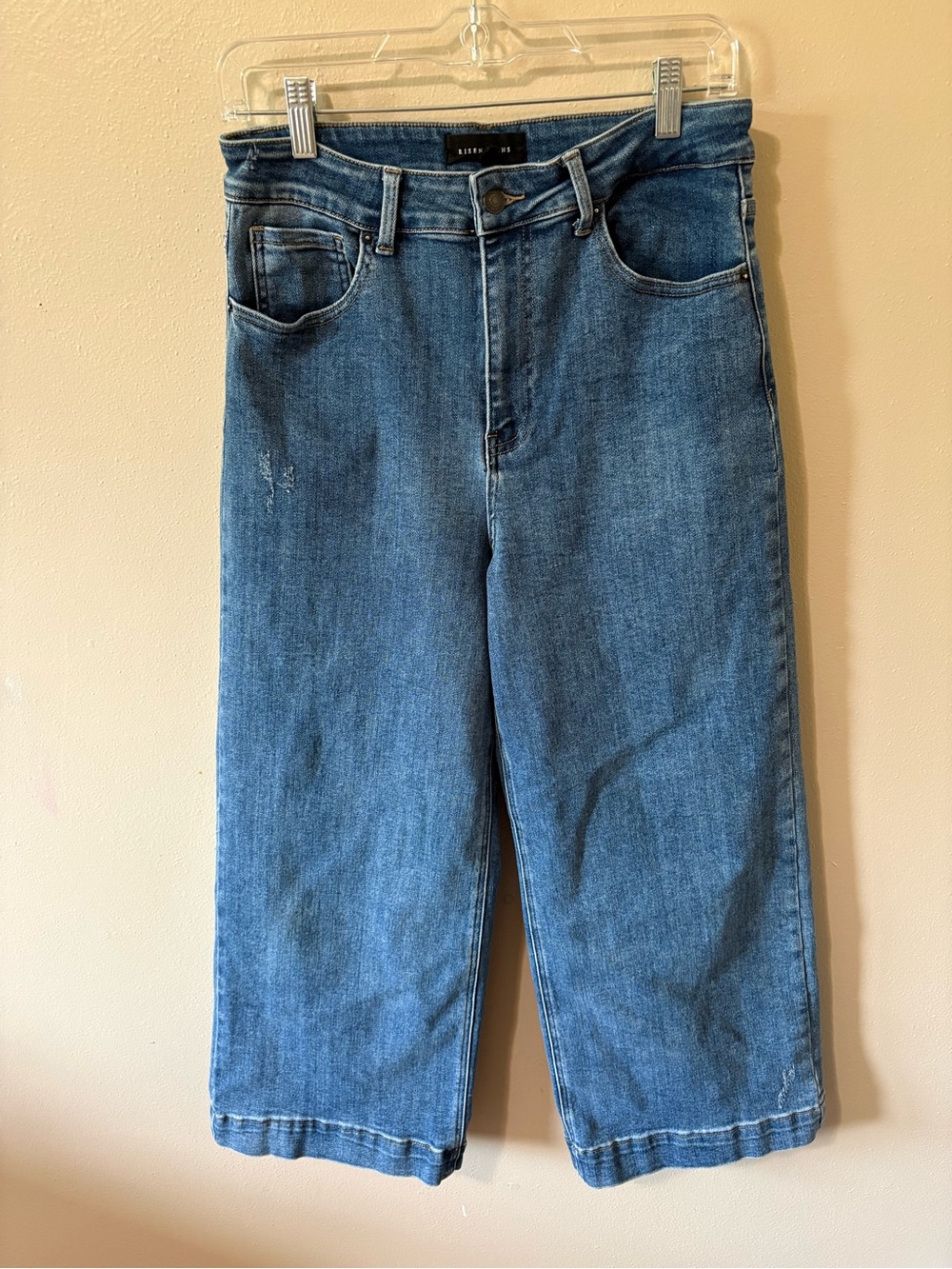 Risen Harper Jeans High Rise Ankle Wide Leg Womens size 11/30